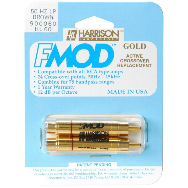 Main product image for FMOD Crossover Pair 50 Hz Low Pass 266-250